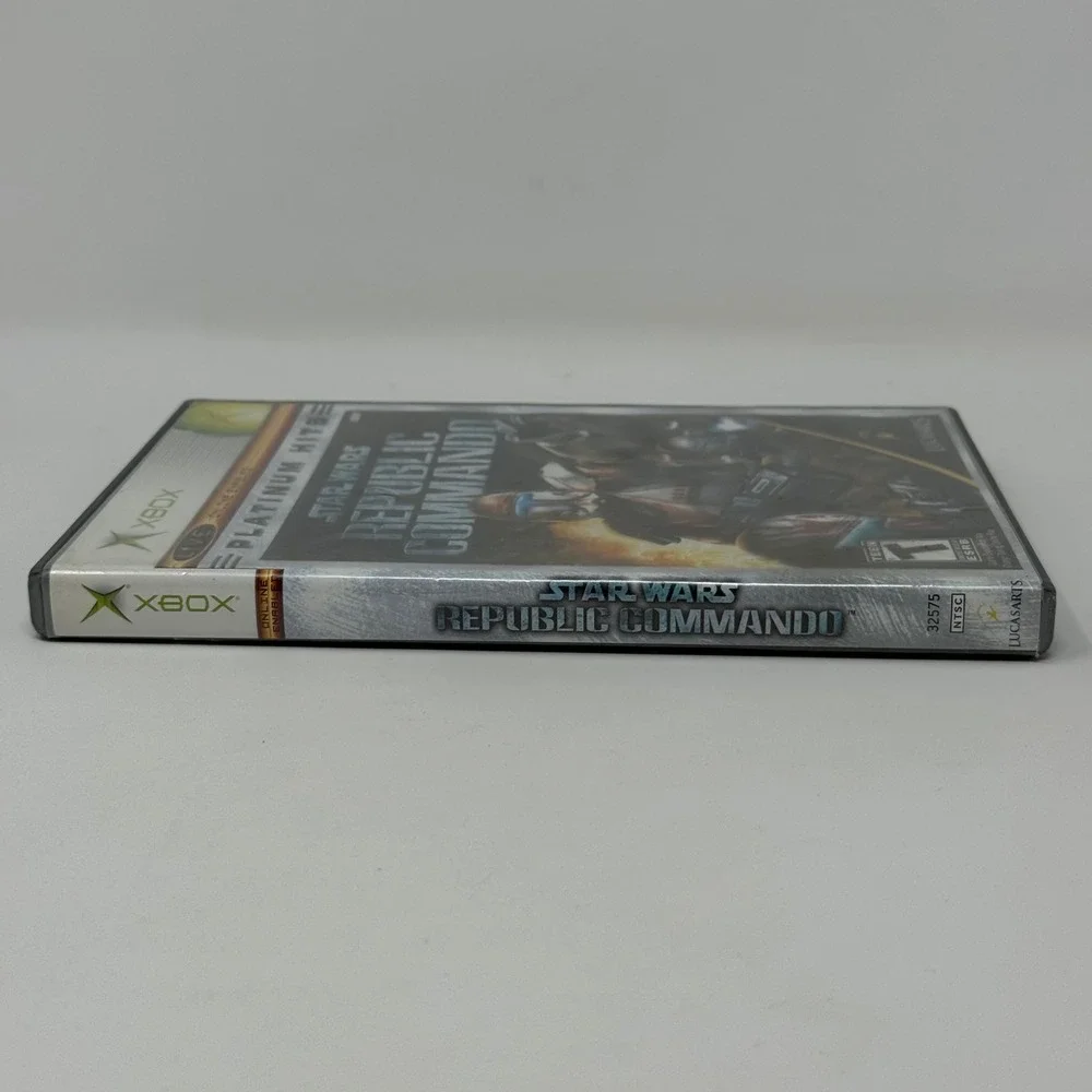 Star Wars Republic Commando Xbox Platinum Hits CIB Complete with Manual 2005